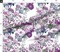 Various Fabrics by the Yard or Fat Quarter White Lilac Lavender Floral Flowers Botanical Spring Purple Custom Printed Fabric by Spoonflower